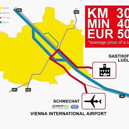 Gasthof Ludl Gross-Enzersdorf Ngoại thất bức ảnh