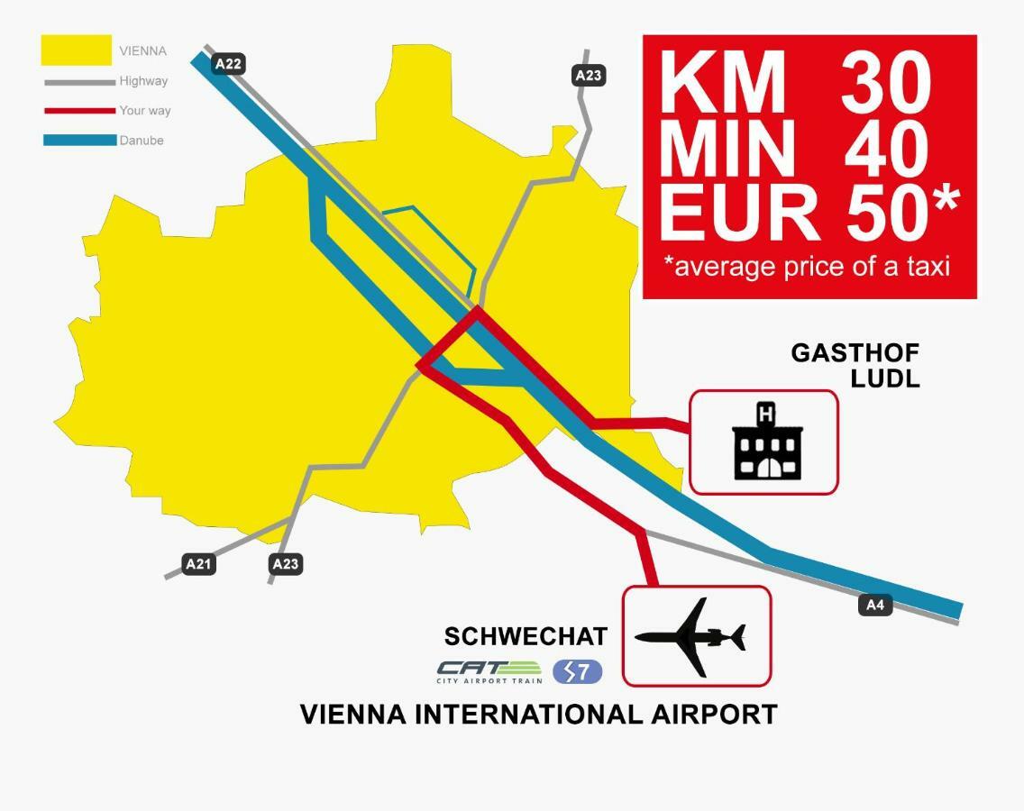Gasthof Ludl Gross-Enzersdorf Ngoại thất bức ảnh